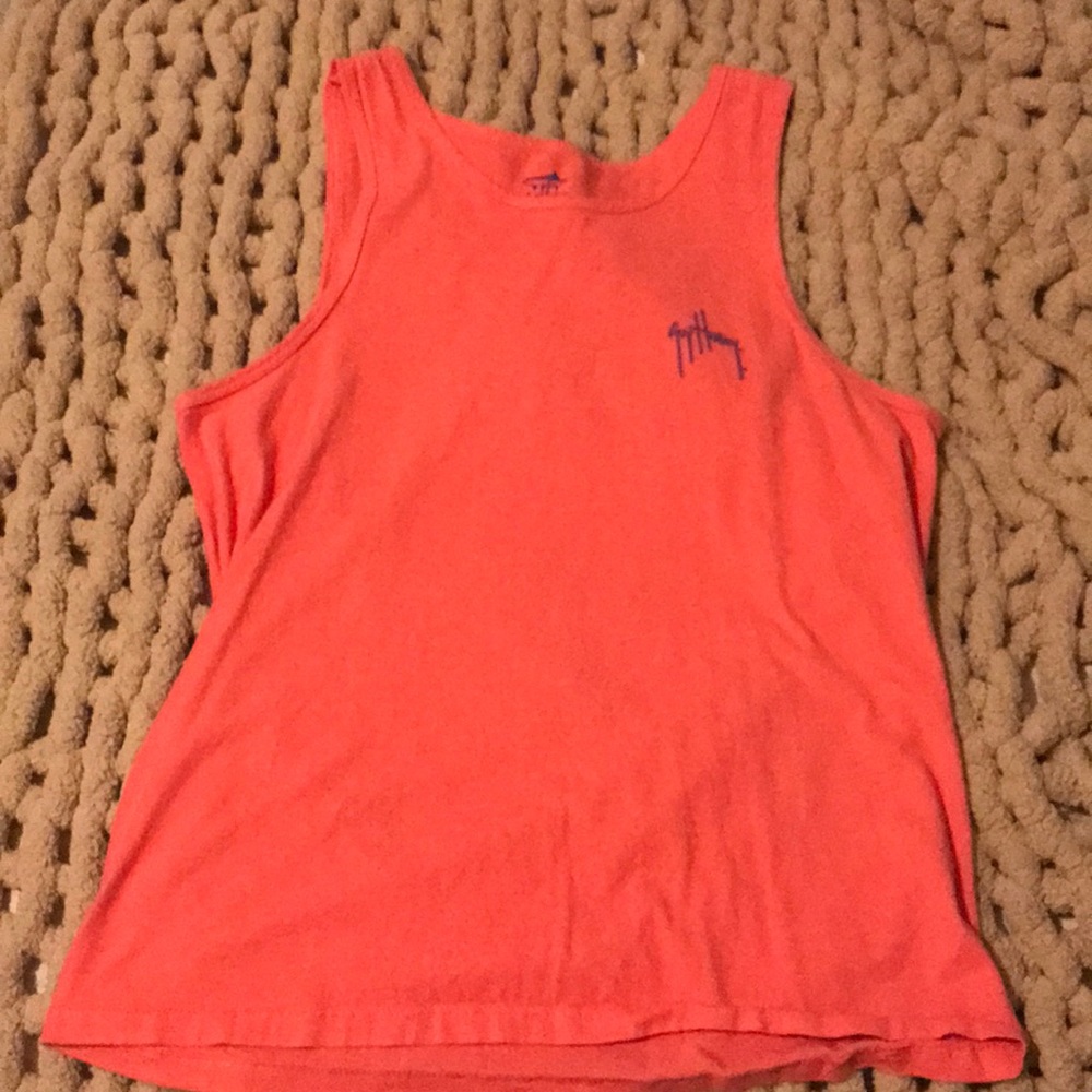 pink guy harvey tank top